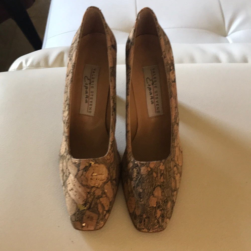Cork heels